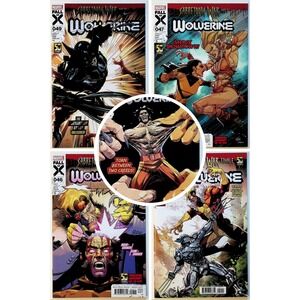 Wolverine 46-50 Sabretooth War Parts 6-10 (Marvel, 2024) X-Men Lot